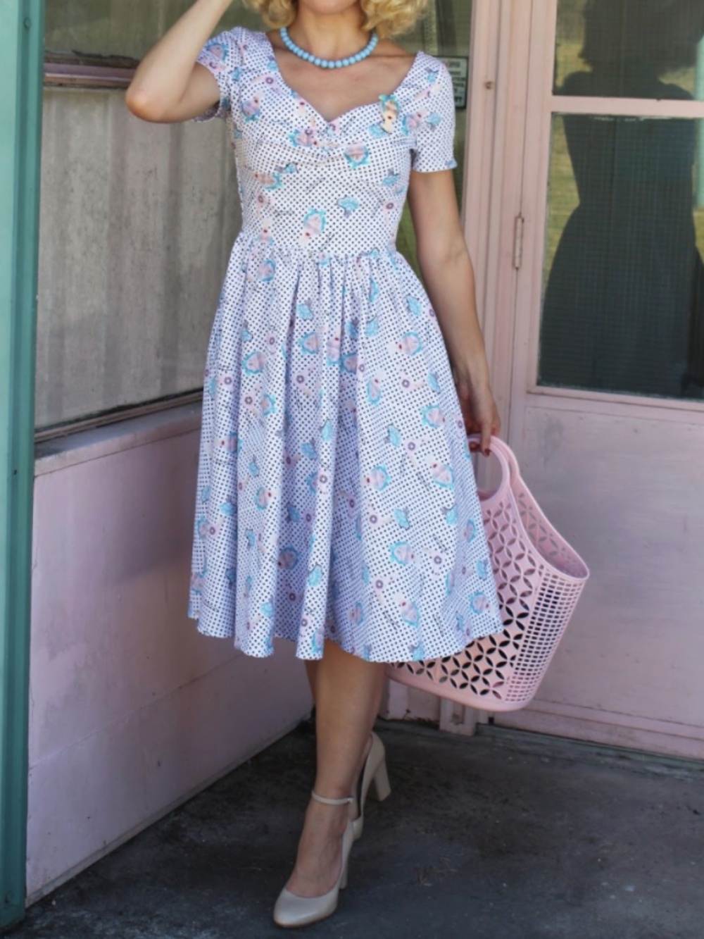 Unique Vintage "Rollin' with Katie" Dress